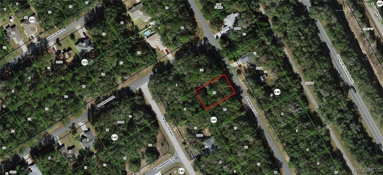 0.23 Acres of Land for Sale in Citrus Springs, Florida