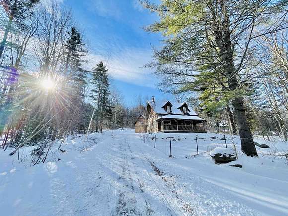 10.2 Acres of Land with Home for Sale in Wolcott, Vermont