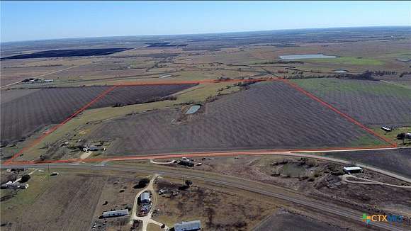 98.433 Acres of Land with Home for Sale in Rogers, Texas