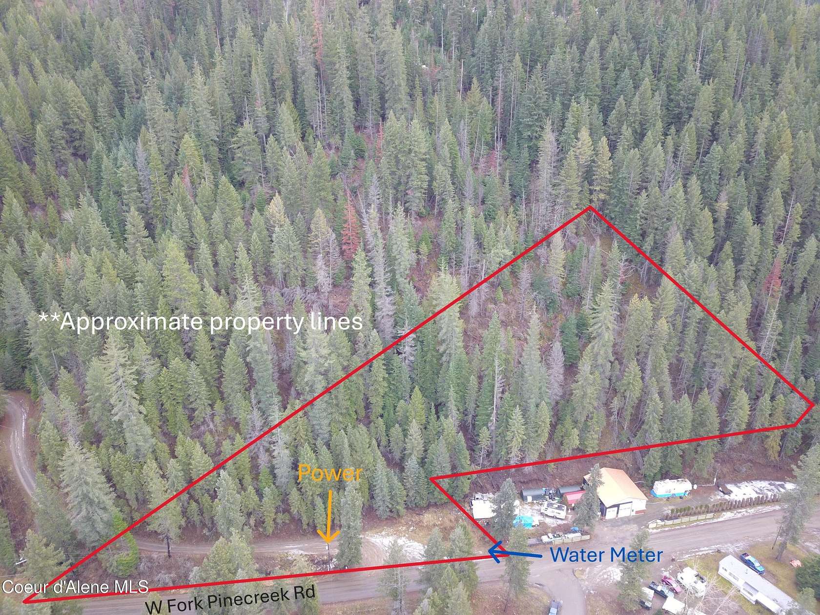 2.03 Acres of Residential Land for Sale in Pinehurst, Idaho