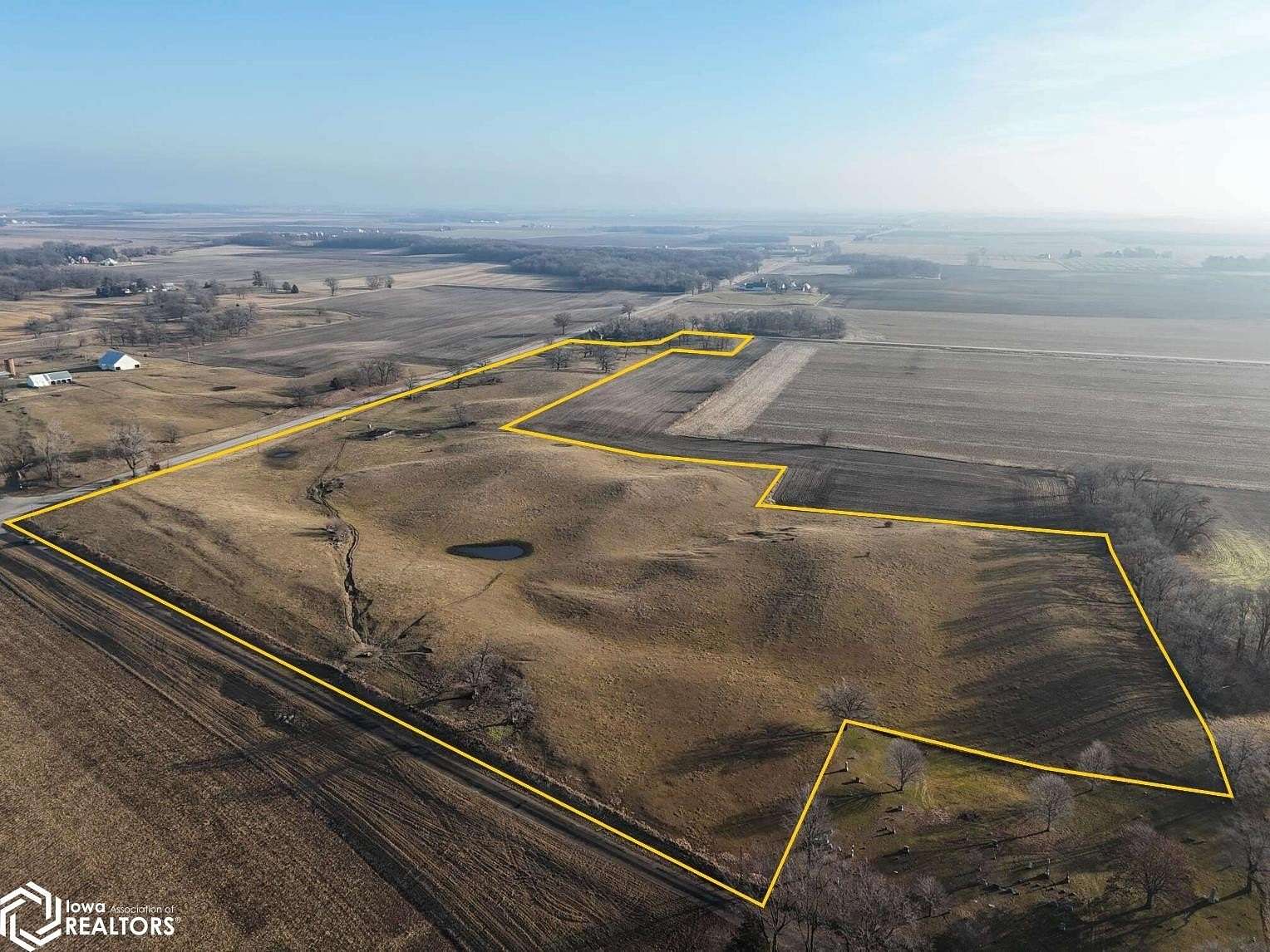 32 Acres of Agricultural Land for Auction in Atkinson, Illinois