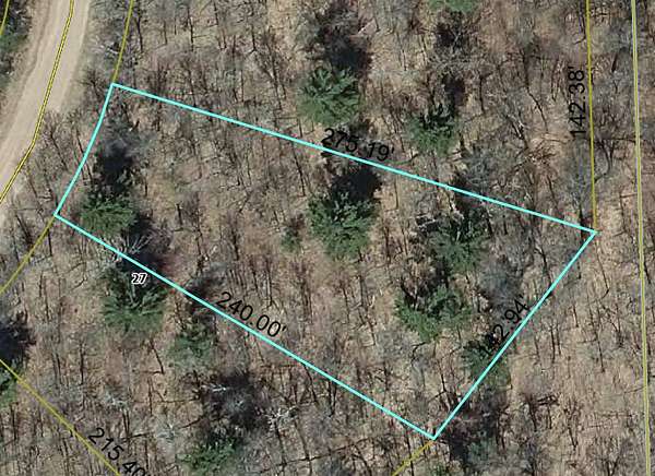0.64 Acres of Residential Land for Sale in Danbury, Wisconsin