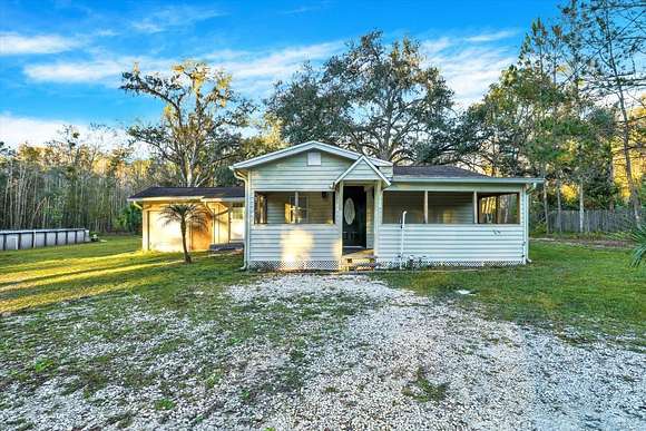 5.3 Acres of Land with Home for Sale in Brooksville, Florida