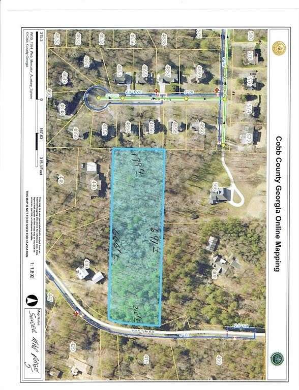 3 Acres of Residential Land for Sale in Acworth, Georgia