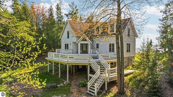 5.55 Acres of Land with Home for Sale in Beaver Island, Michigan