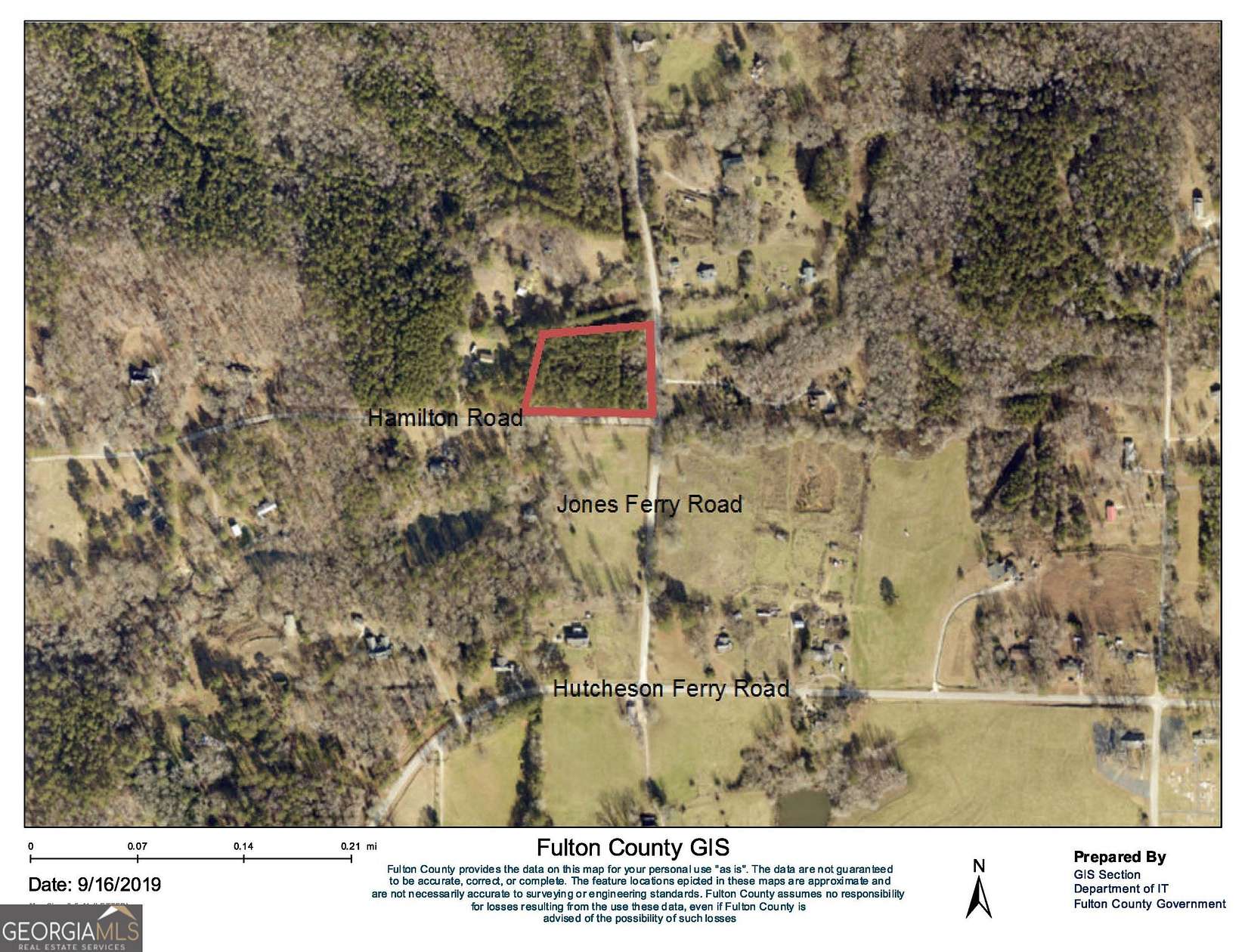 3 Acres of Residential Land for Sale in Chattahoochee Hills, Georgia