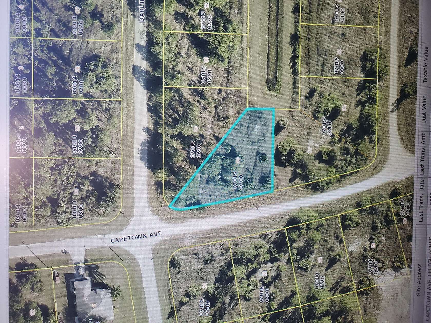 Residential Land for Sale in Lehigh Acres, Florida