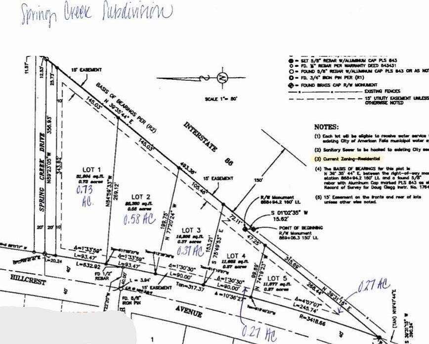 0.73 Acres of Residential Land for Sale in American Falls, Idaho