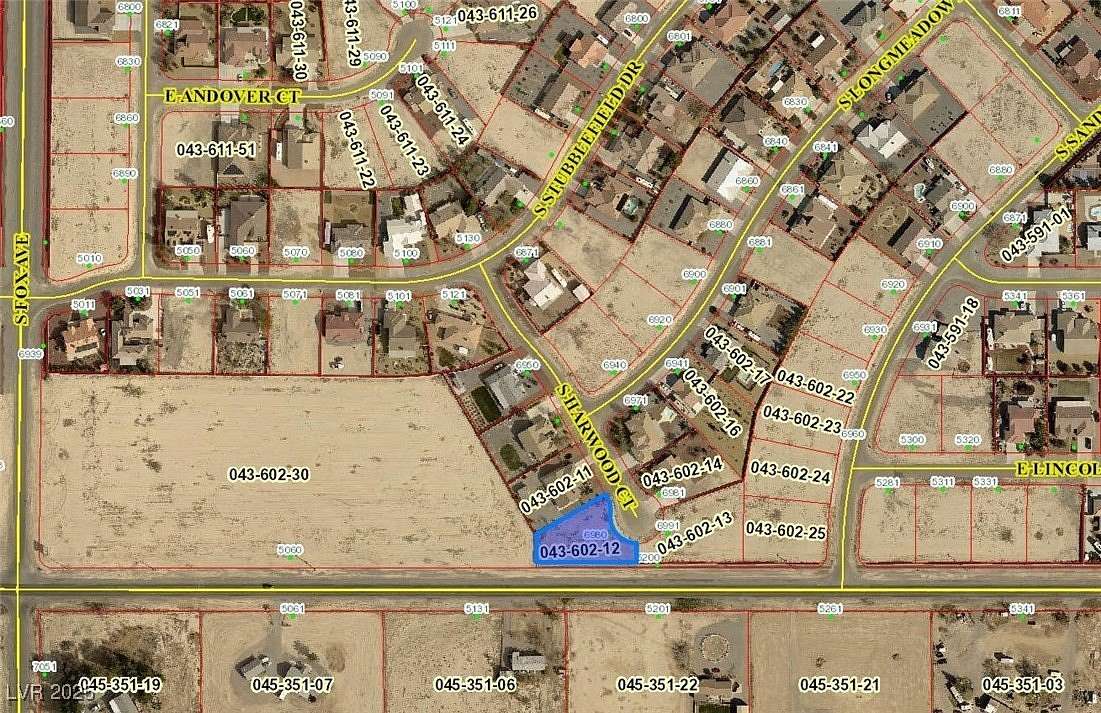 0.35 Acres of Residential Land for Sale in Pahrump, Nevada