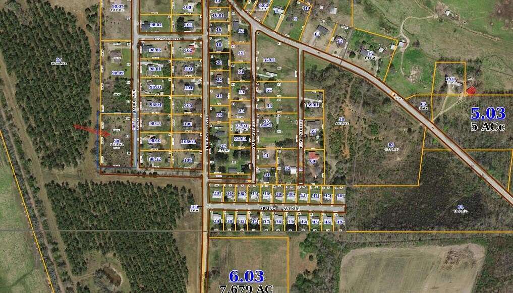 1.57 Acres of Residential Land for Sale in Walnut, Mississippi