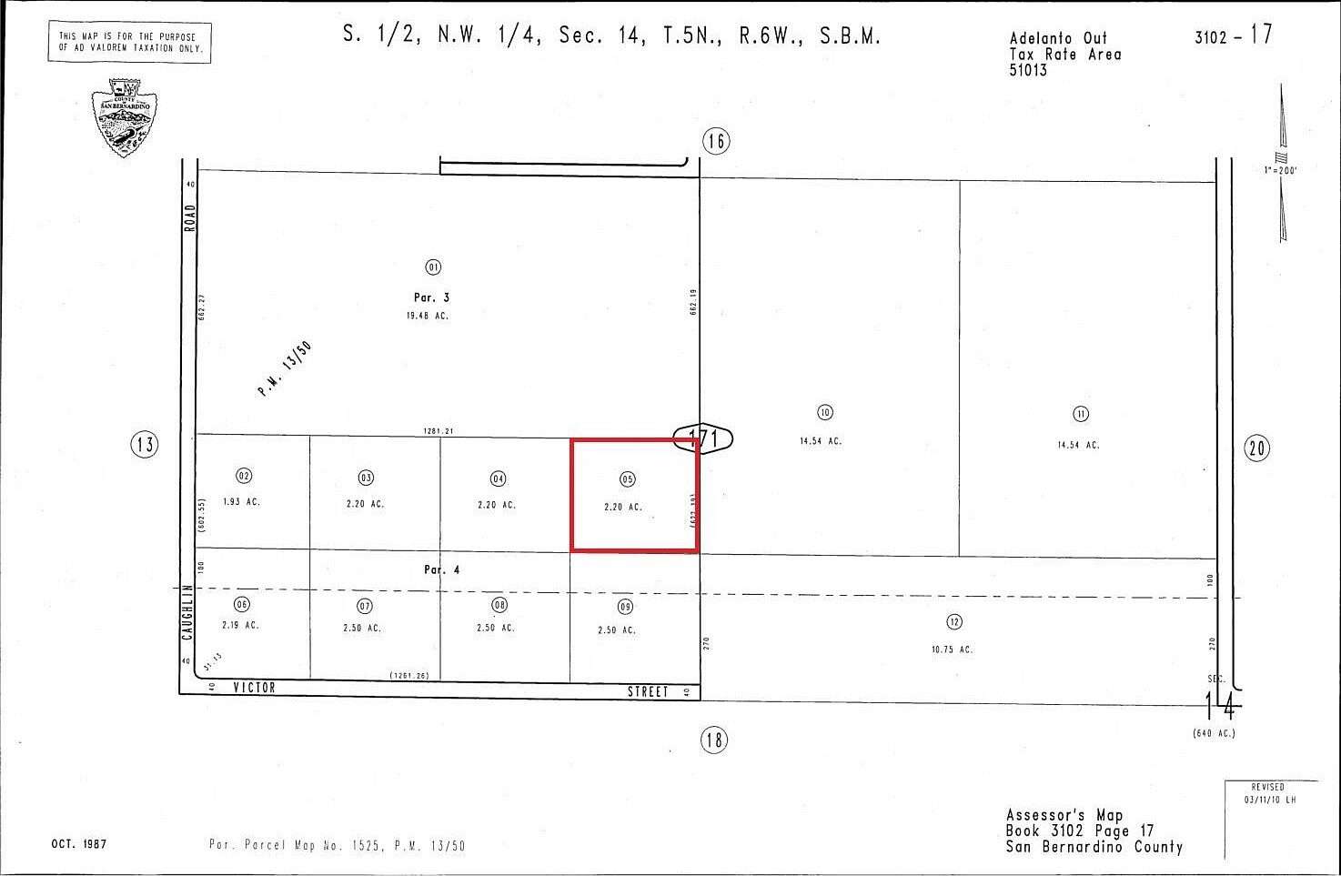 2.209 Acres of Residential Land for Sale in Phelan, California