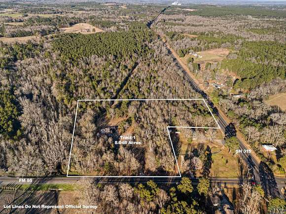 8.048 Acres of Land for Sale in Mount Enterprise, Texas