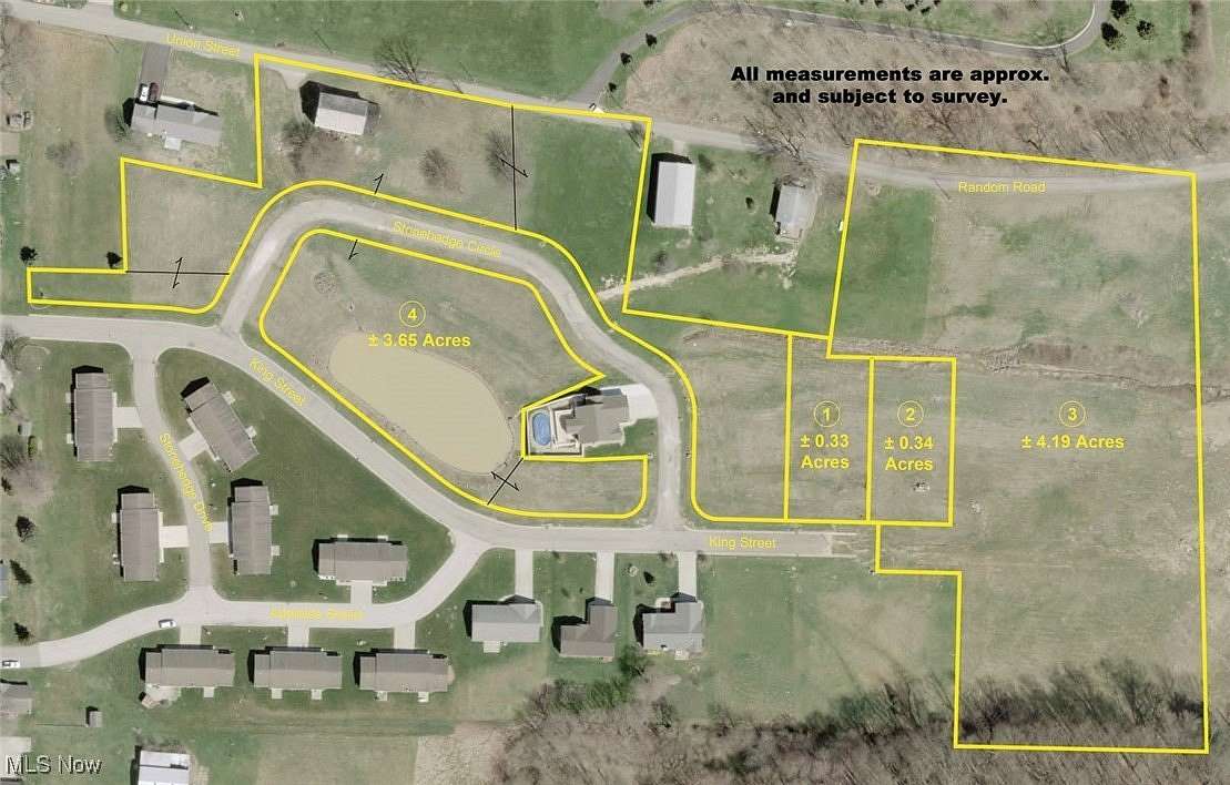 4.19 Acres of Residential Land for Auction in Minerva, Ohio