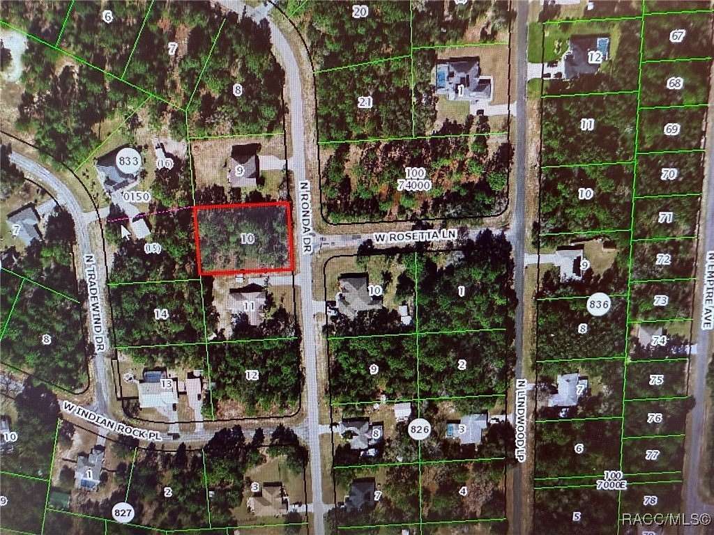 0.5 Acres of Land for Sale in Citrus Springs, Florida