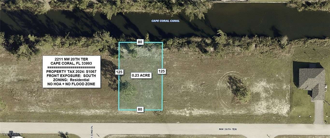 0.23 Acres of Land for Sale in Cape Coral, Florida