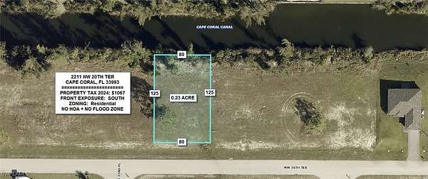 0.23 Acres of Land for Sale in Cape Coral, Florida