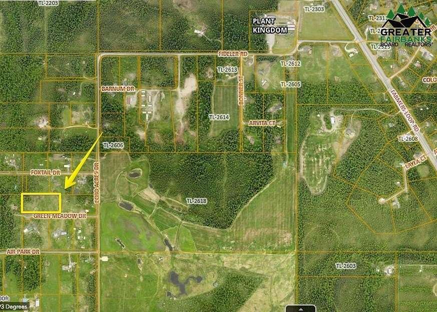 2.91 Acres of Residential Land for Sale in Fairbanks, Alaska