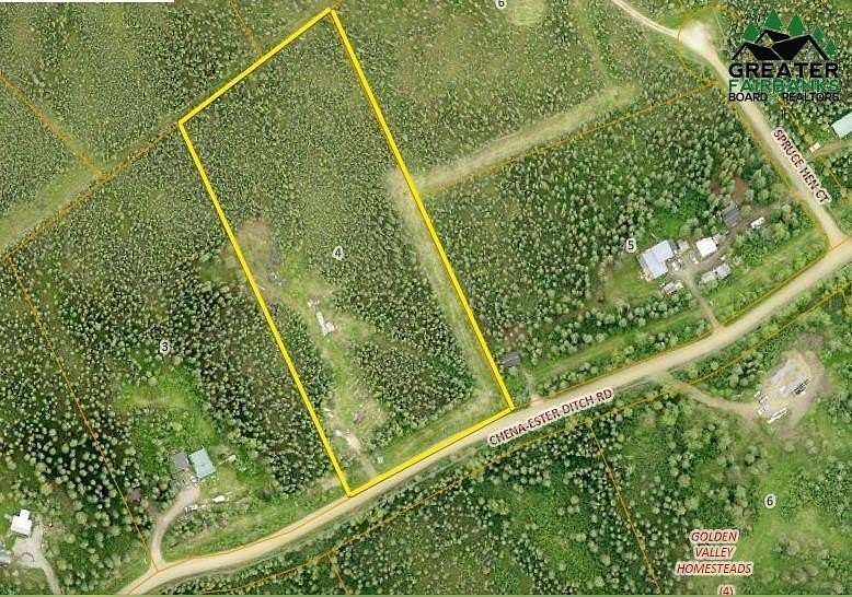 4.17 Acres of Residential Land for Sale in Fairbanks, Alaska