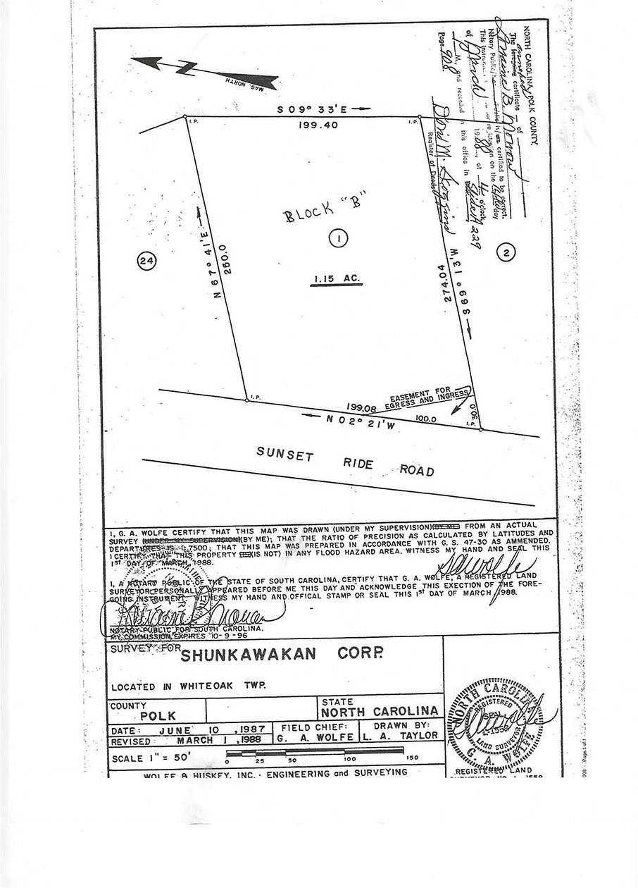 1.15 Acres of Land for Sale in Columbus, North Carolina