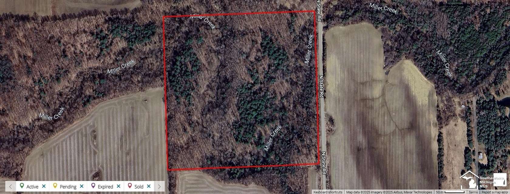 40 Acres of Recreational Land & Farm for Sale in Carsonville, Michigan