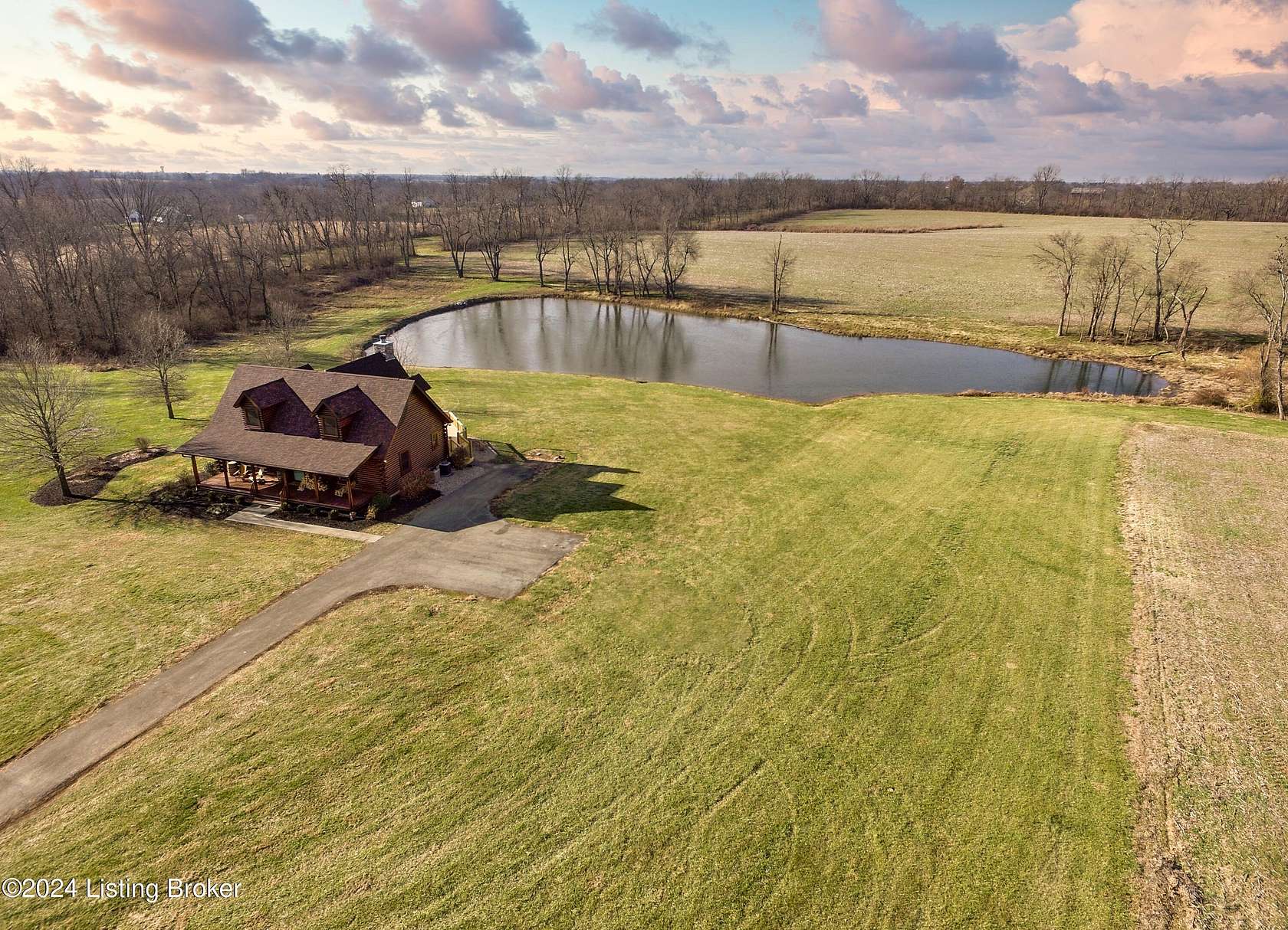 12.7 Acres of Land with Home for Sale in Shelbyville, Kentucky