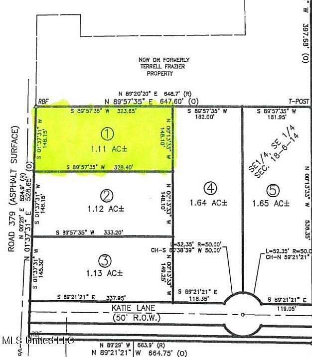 1.1 Acres of Residential Land for Sale in Kiln, Mississippi