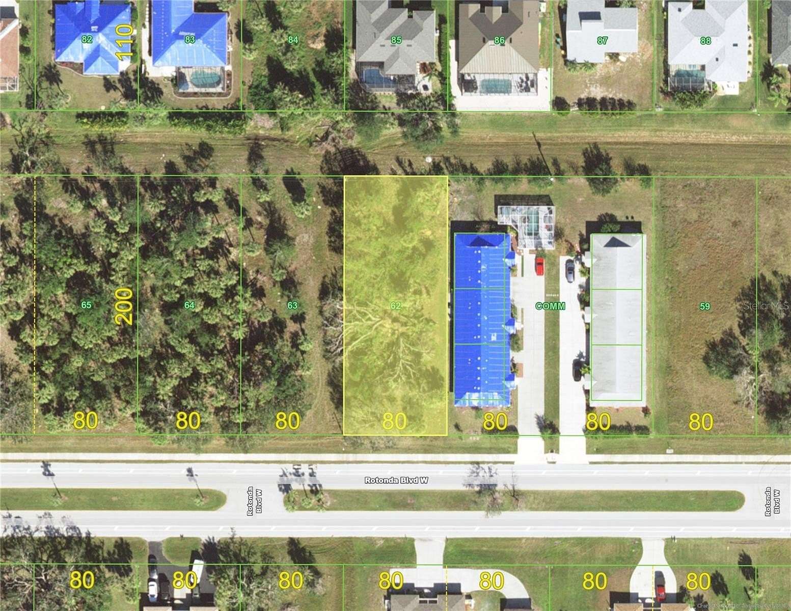 0.37 Acres of Residential Land for Sale in Rotonda West, Florida