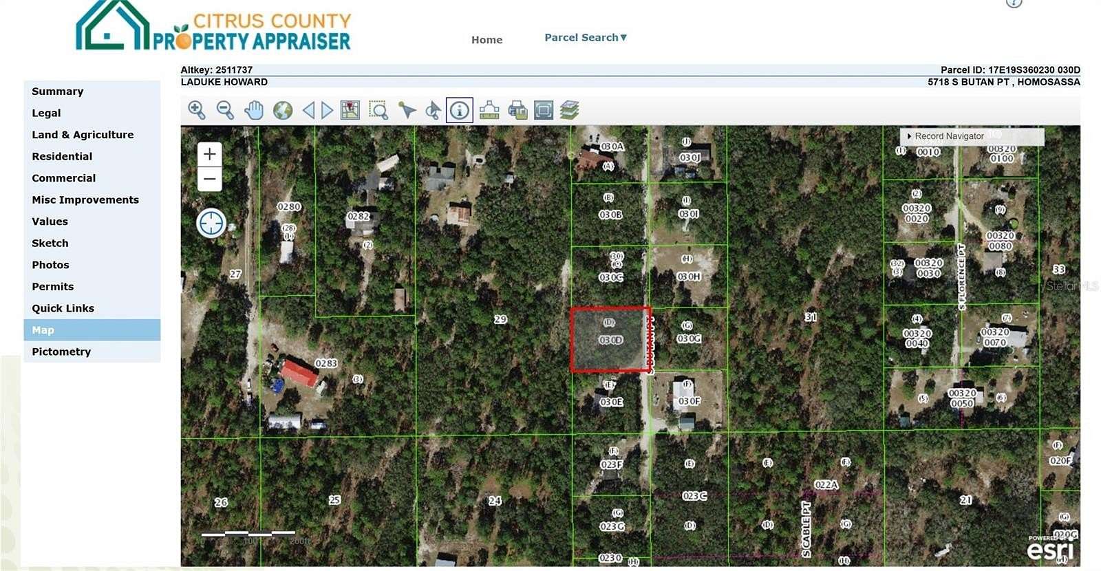 0.51 Acres of Land for Sale in Homosassa, Florida