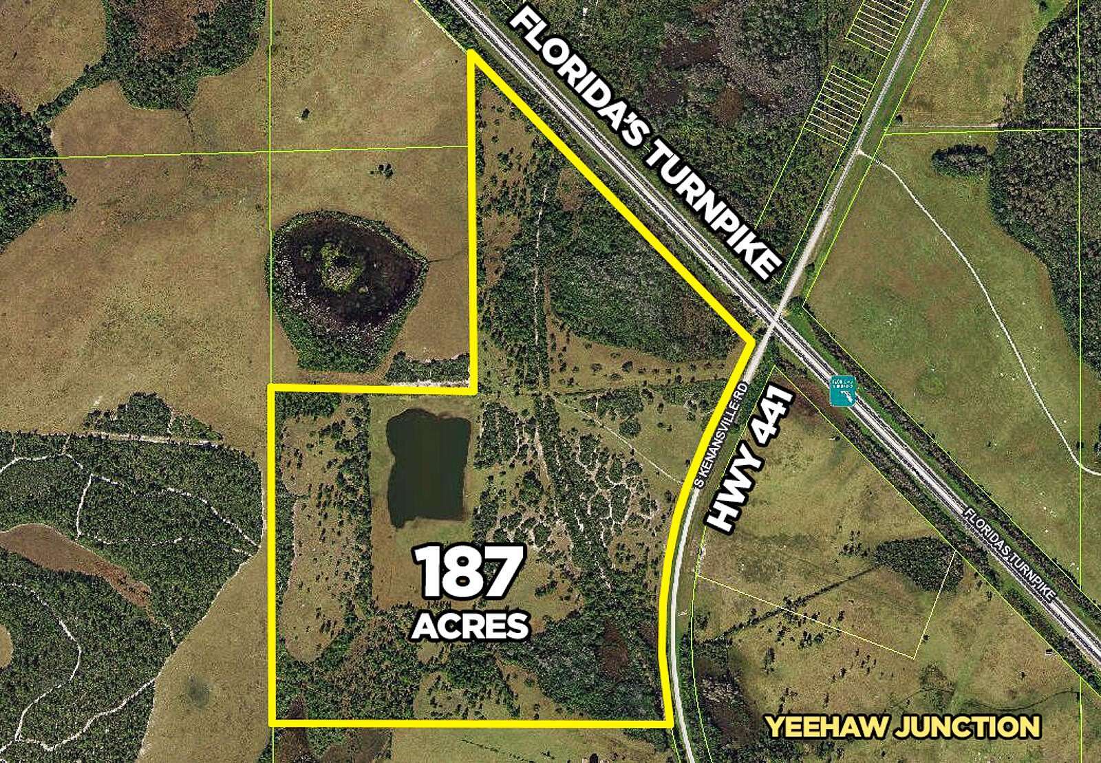 187 Acres of Agricultural Land for Sale in Okeechobee, Florida