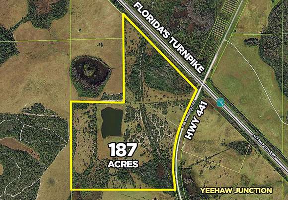 187 Acres of Agricultural Land for Sale in Okeechobee, Florida