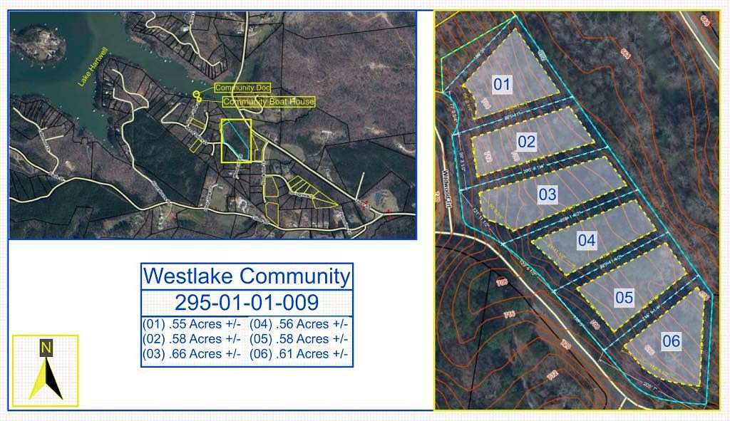 0.61 Acres of Residential Land for Sale in Westminster, South Carolina