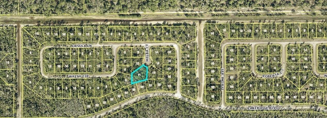 0.468 Acres of Residential Land for Sale in Lehigh Acres, Florida