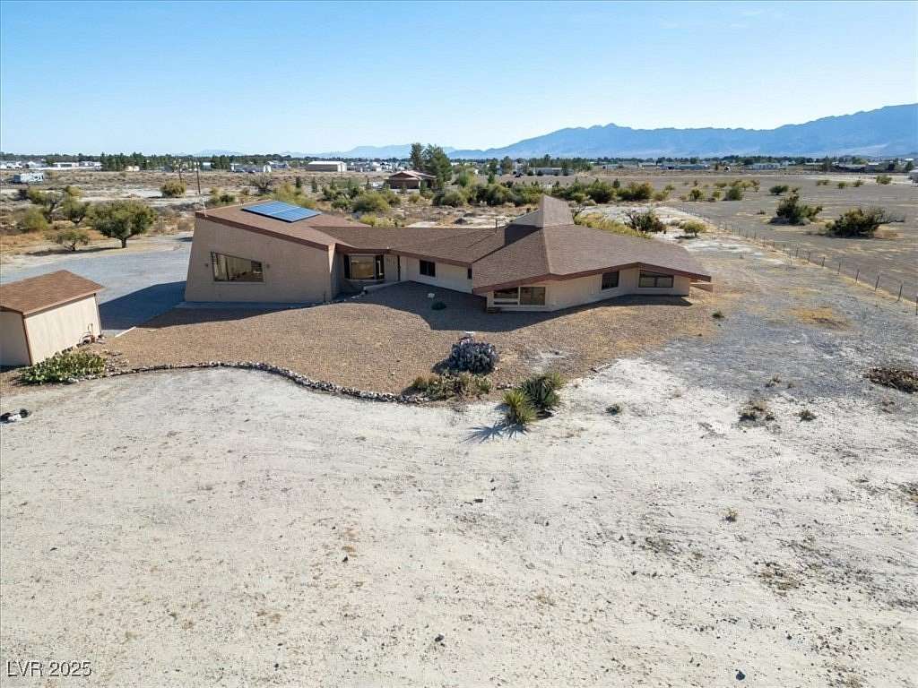 4.36 Acres of Residential Land with Home for Sale in Pahrump, Nevada