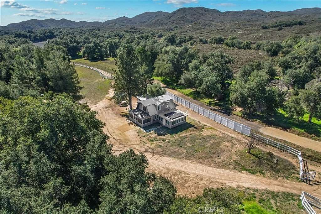 144 Acres of Agricultural Land with Home for Sale in Lake Elsinore, California