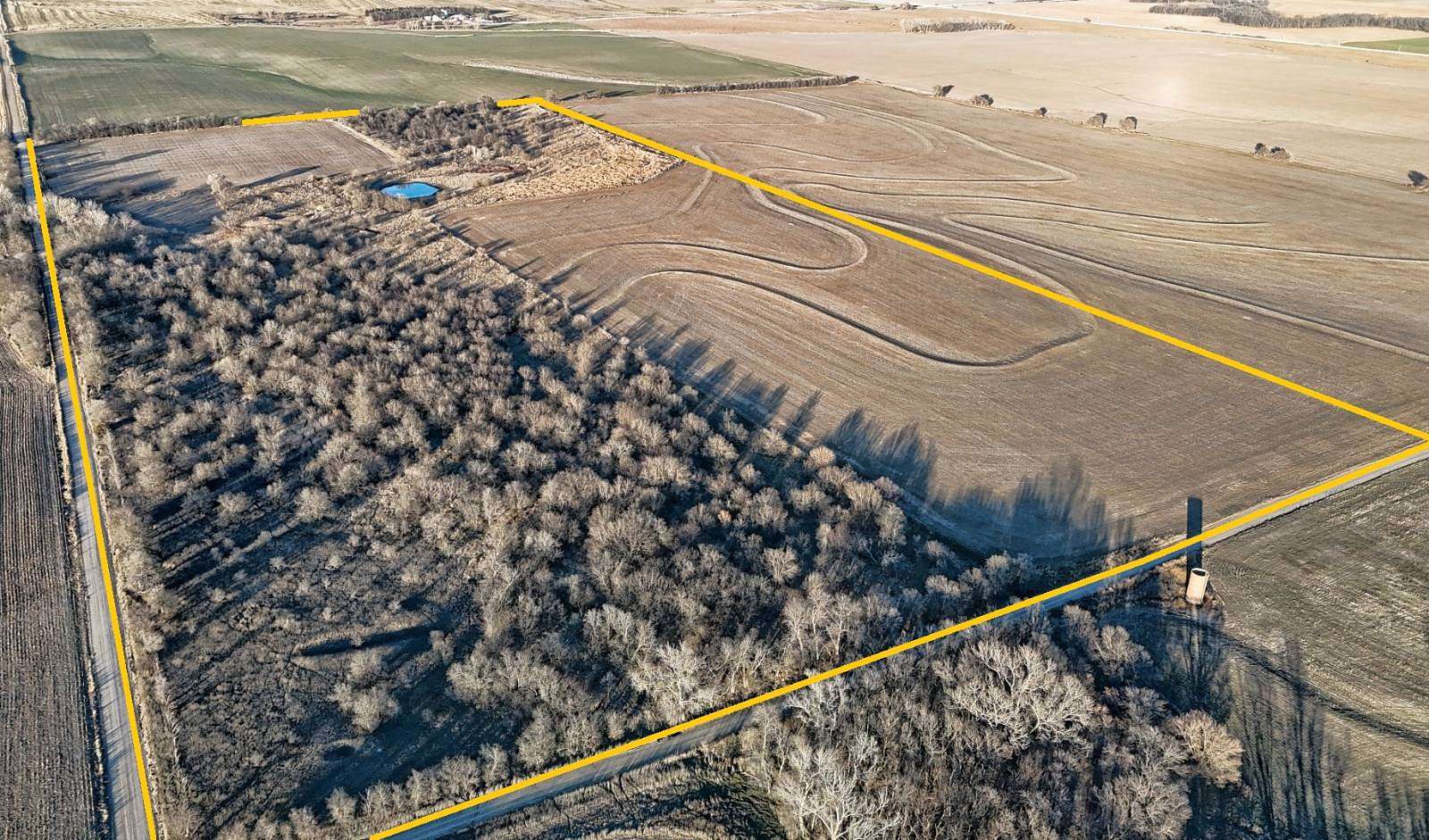 80 Acres of Recreational Land & Farm for Sale in Jewell, Kansas