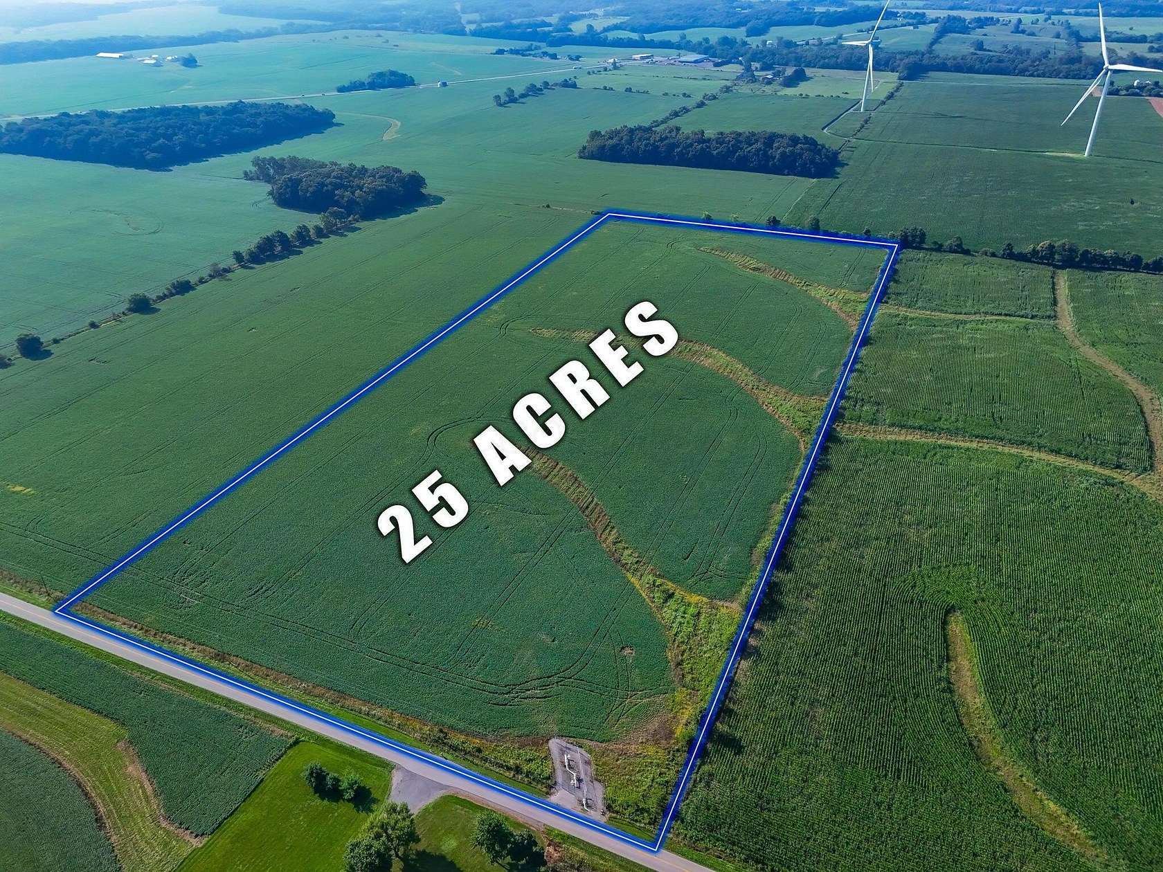 25 Acres of Agricultural Land for Sale in Belle Center, Ohio