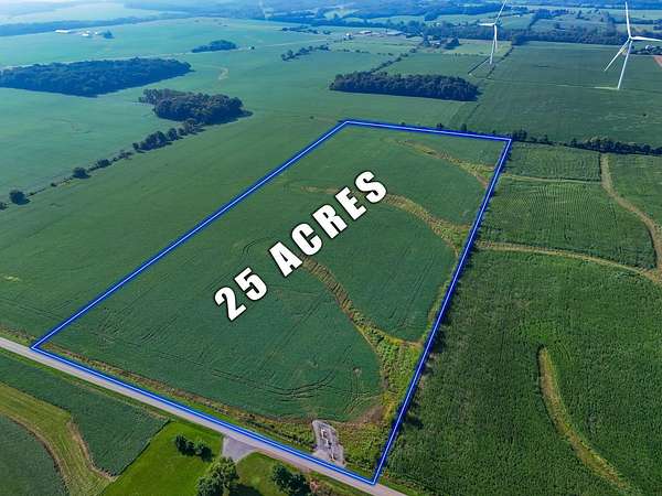 25 Acres of Agricultural Land for Sale in Belle Center, Ohio