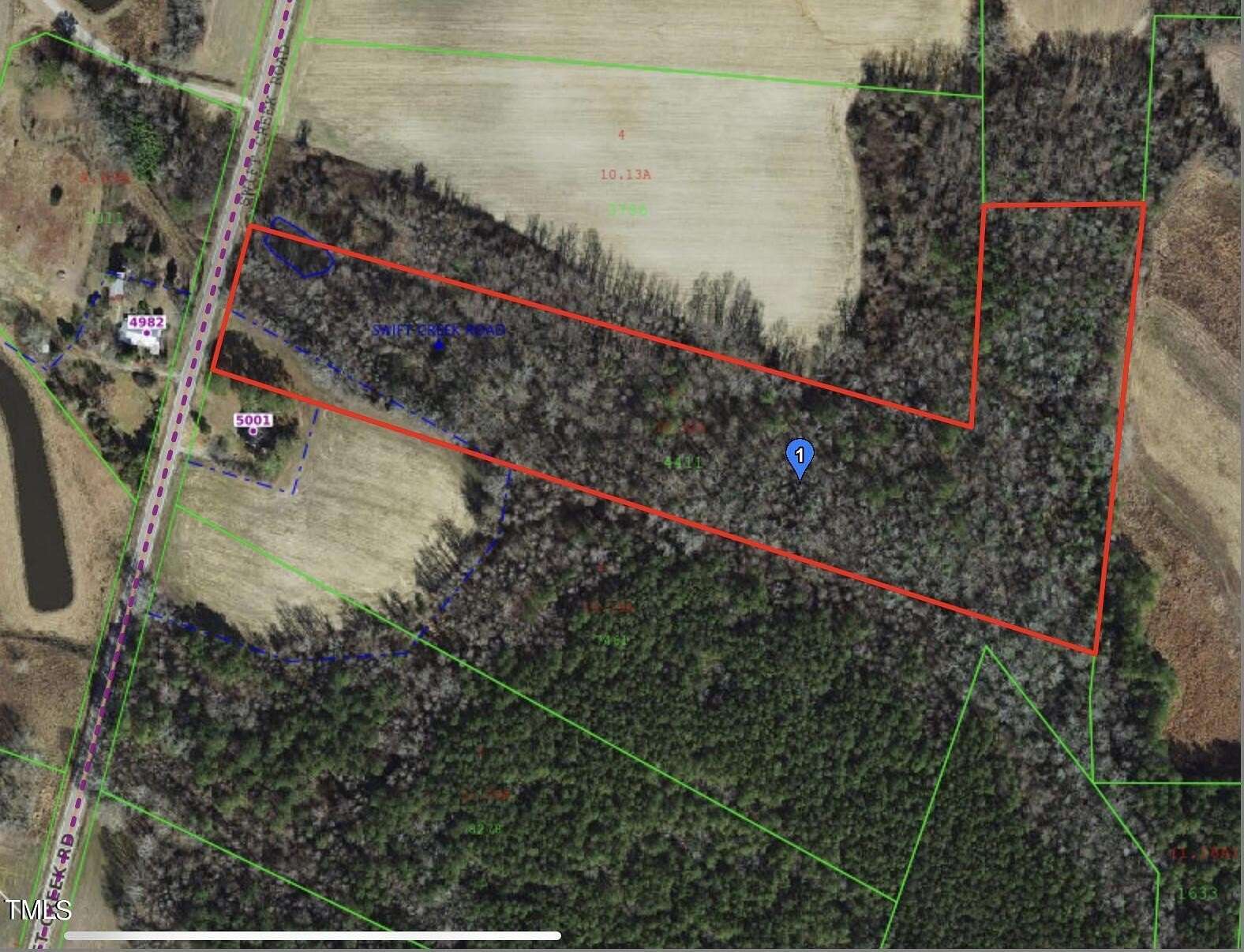 10.32 Acres of Land for Sale in Smithfield, North Carolina