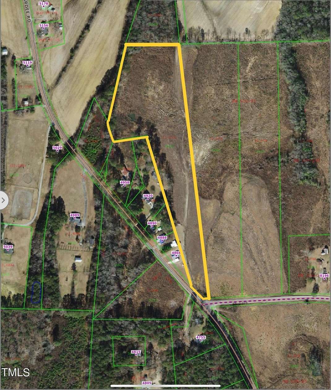 11.57 Acres of Land for Sale in Benson, North Carolina