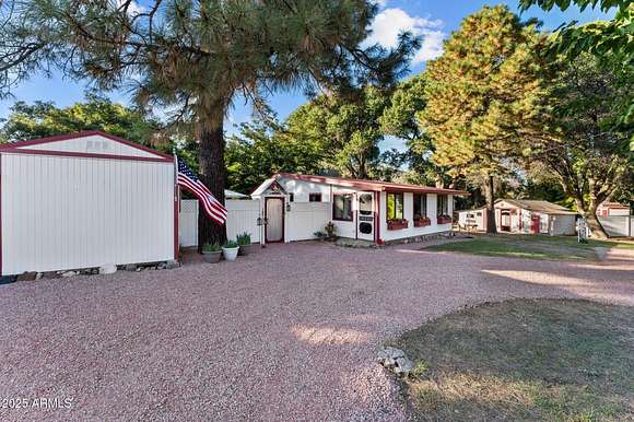 10.59 Acres of Land with Home for Sale in Yarnell, Arizona