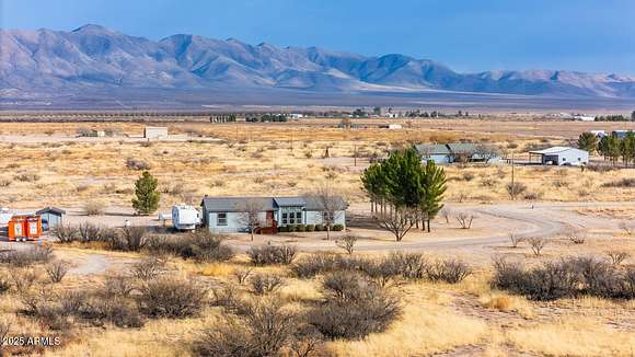 10.06 Acres of Land with Home for Sale in Elfrida, Arizona