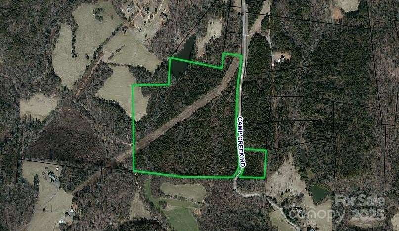 45.56 Acres of Recreational Land for Sale in Hickory, North Carolina