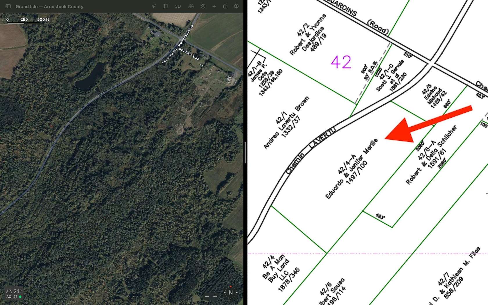 40 Acres of Recreational Land for Sale in Grand Isle, Maine