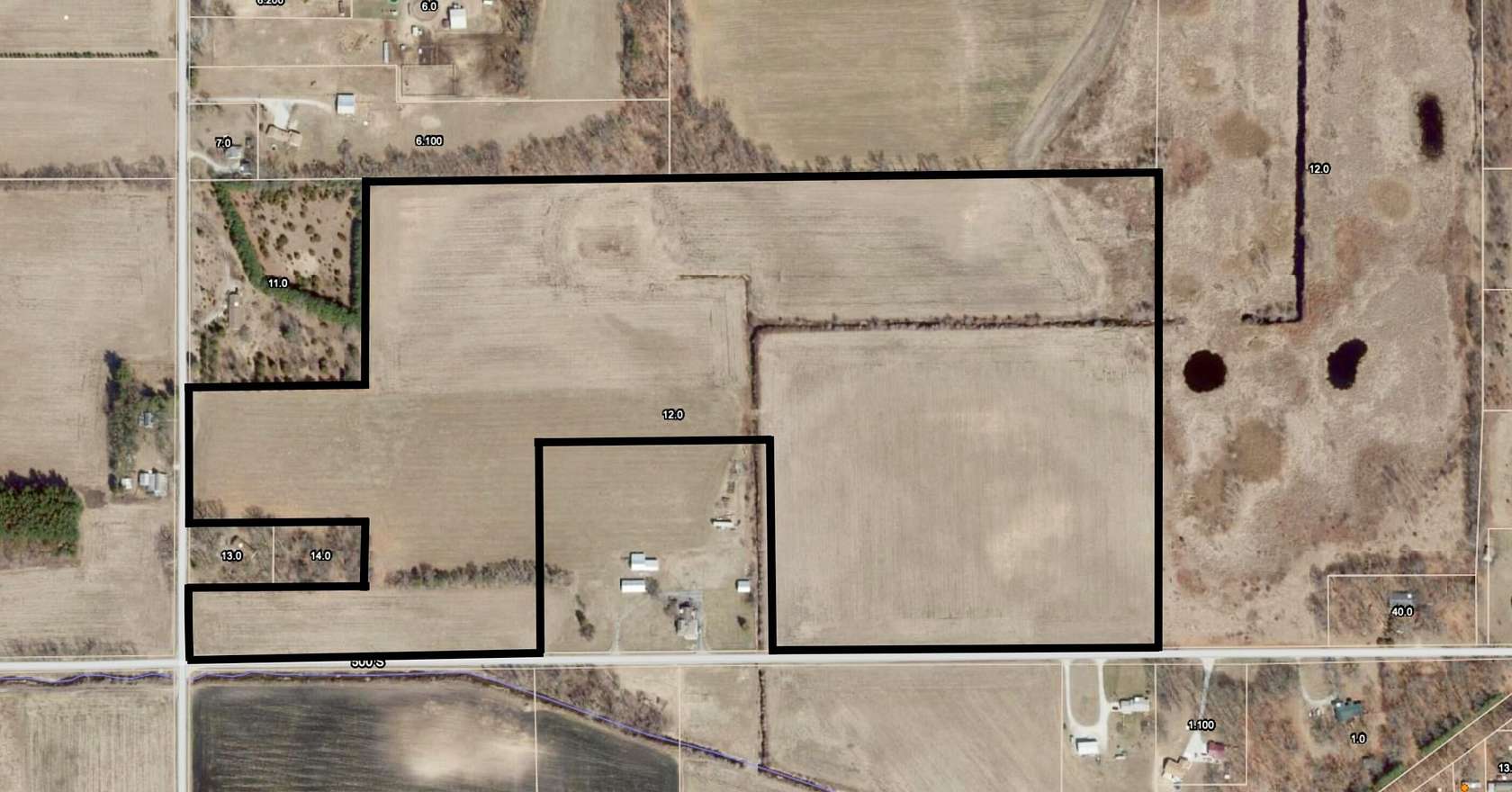 64.58 Acres of Recreational Land & Farm for Sale in North Judson, Indiana