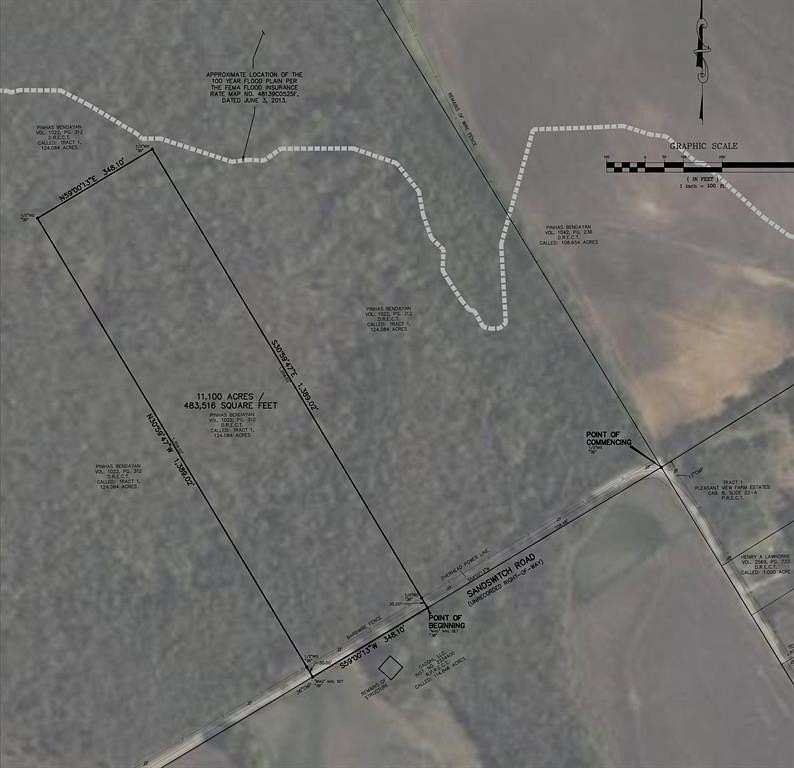 11.1 Acres of Land for Sale in Ennis, Texas