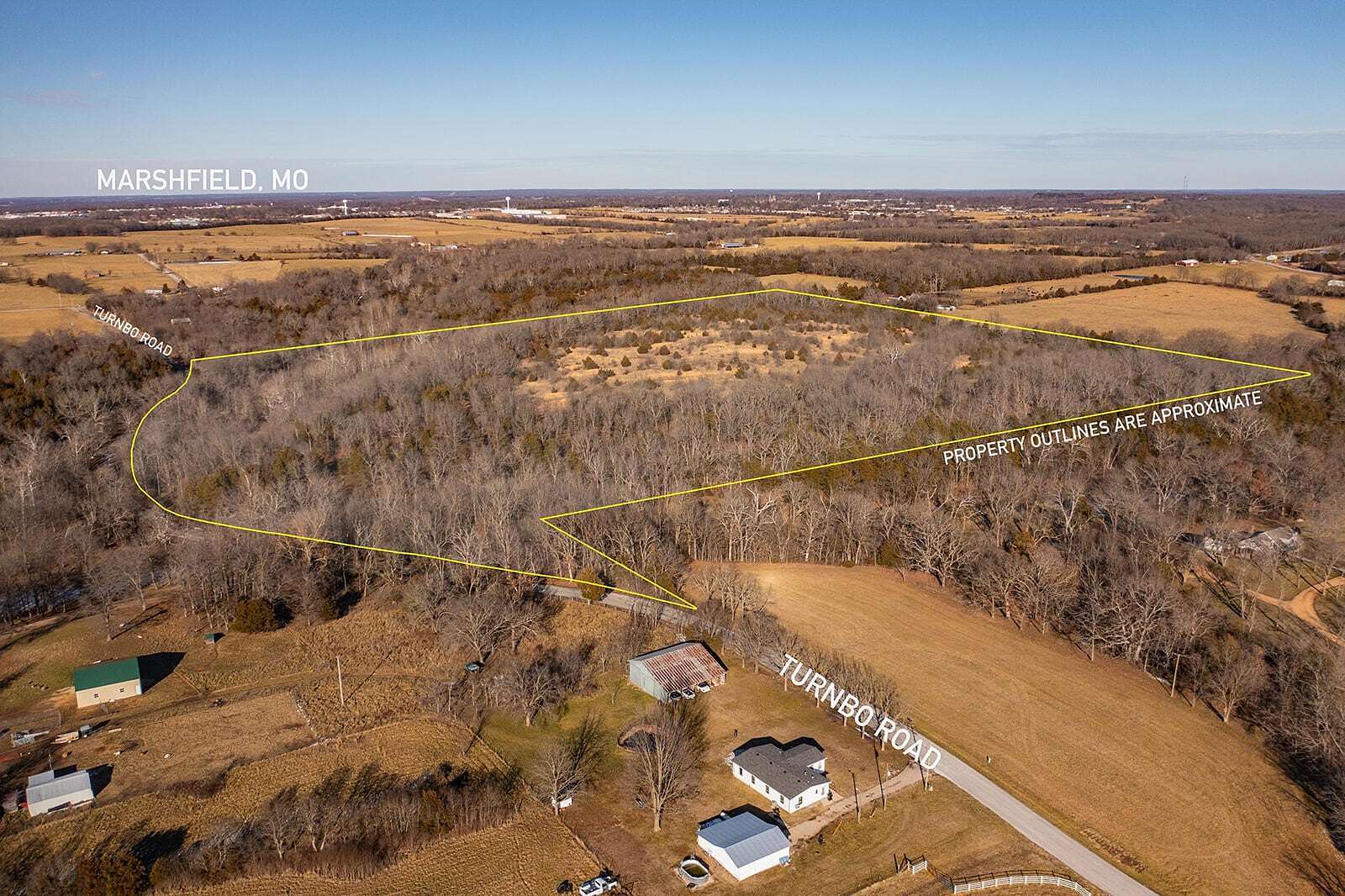 41.8 Acres of Recreational Land & Farm for Sale in Marshfield, Missouri