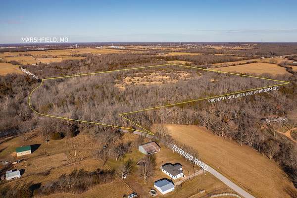 41.8 Acres of Recreational Land & Farm for Sale in Marshfield, Missouri