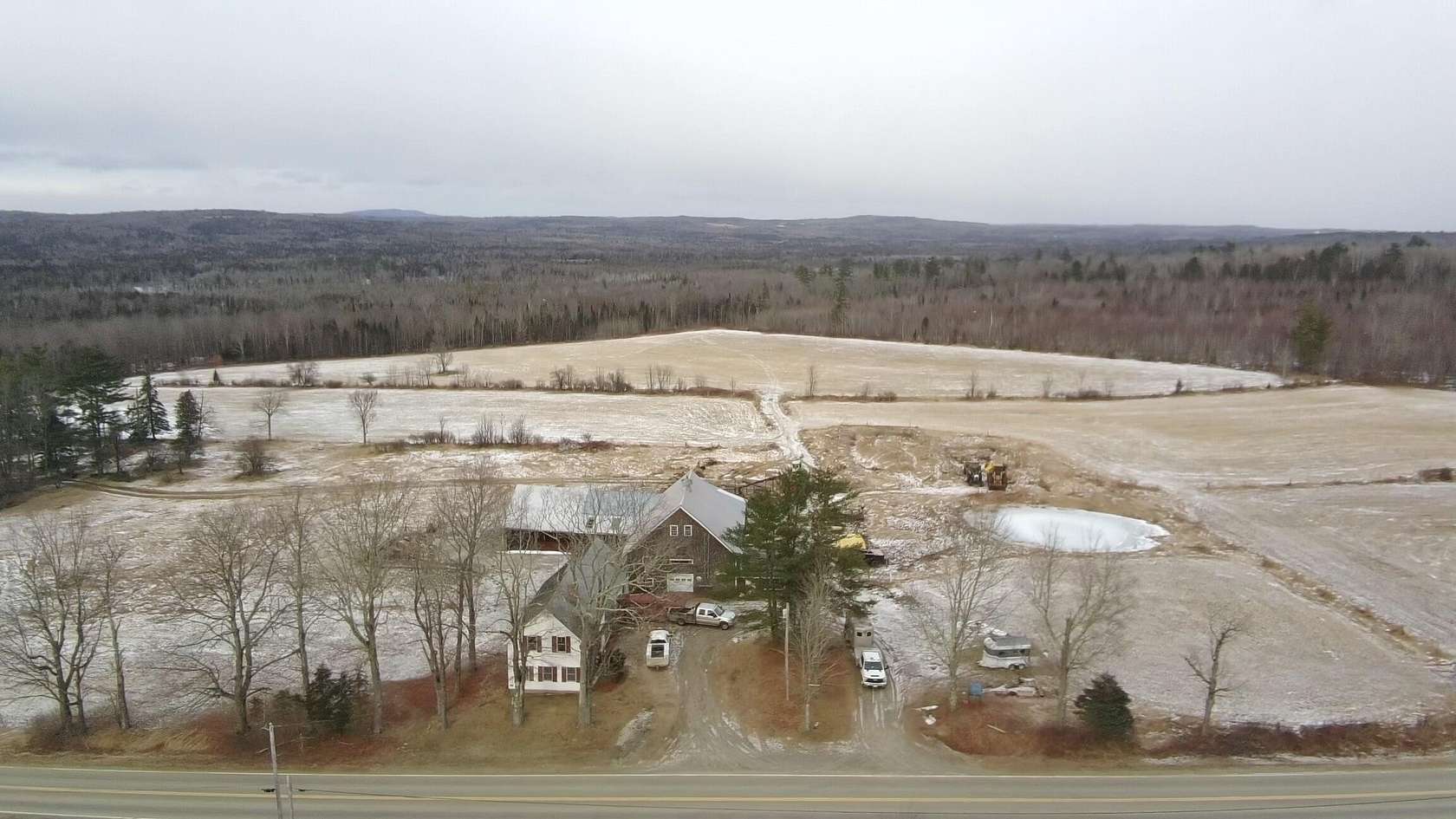 201 Acres of Agricultural Land with Home for Sale in Ripley, Maine