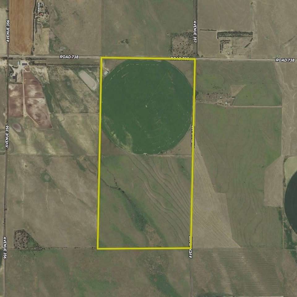 324 Acres of Agricultural Land for Sale in Hayes Center, Nebraska