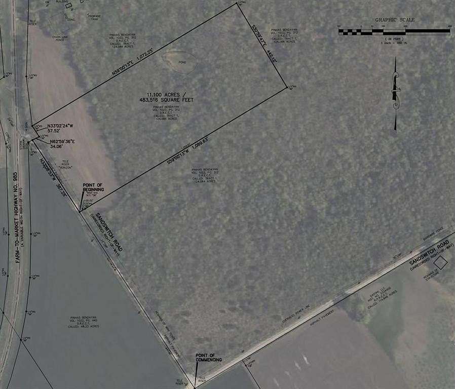 11.1 Acres of Land for Sale in Ennis, Texas